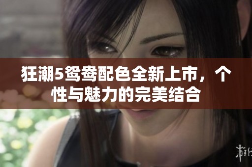 狂潮5鸳鸯配色全新上市，个性与魅力的完美结合