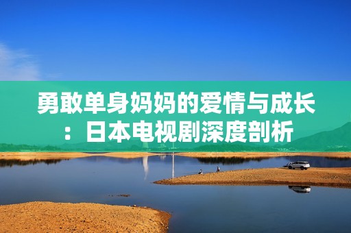 勇敢单身妈妈的爱情与成长：日本电视剧深度剖析