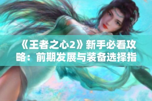 《王者之心2》新手必看攻略：前期发展与装备选择指南