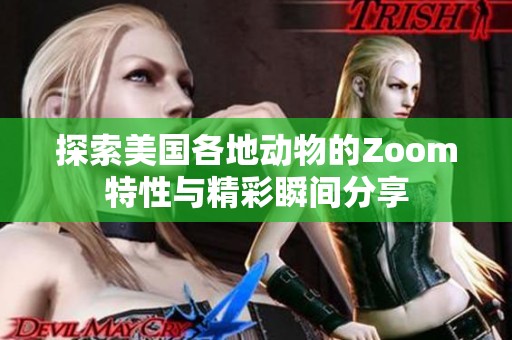 探索美国各地动物的Zoom特性与精彩瞬间分享