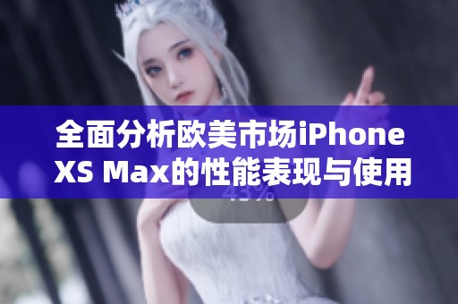 全面分析欧美市场iPhone XS Max的性能表现与使用体验