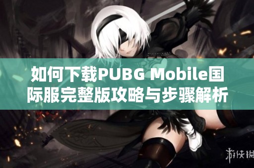 如何下载PUBG Mobile国际服完整版攻略与步骤解析