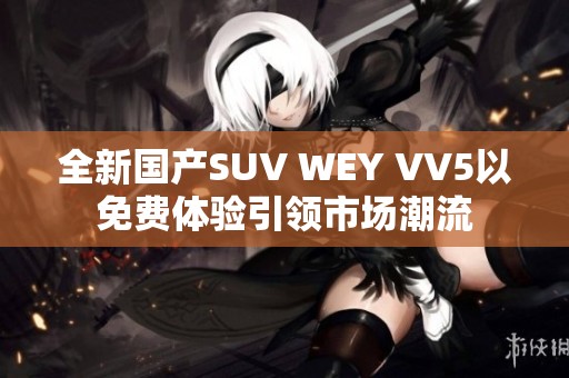 全新国产SUV WEY VV5以免费体验引领市场潮流