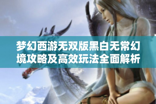 梦幻西游无双版黑白无常幻境攻略及高效玩法全面解析