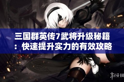 三国群英传7武将升级秘籍：快速提升实力的有效攻略分享