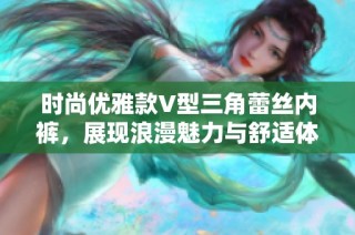 时尚优雅款V型三角蕾丝内裤，展现浪漫魅力与舒适体验