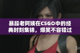 暴躁老阿姨在CSGO中的经典时刻集锦，爆笑不容错过