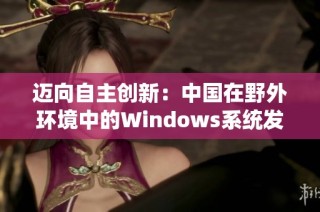 迈向自主创新：中国在野外环境中的Windows系统发展之路