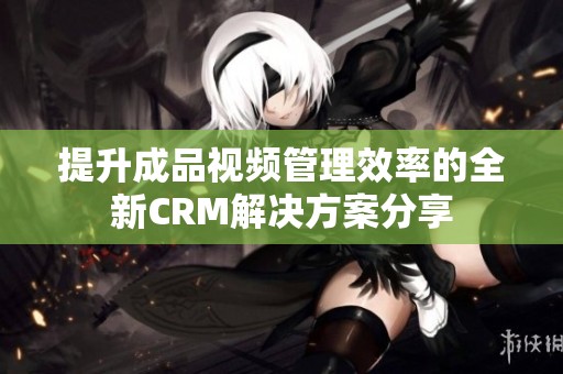 提升成品视频管理效率的全新CRM解决方案分享